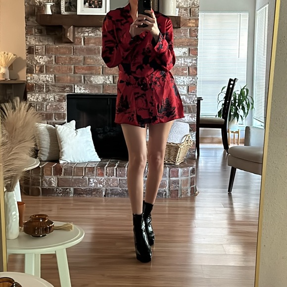 Zara floral blazer/ dress - Picture 4 of 8